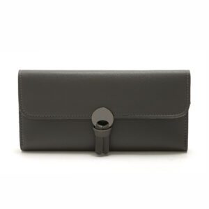 Buckle clutch ανθρακί