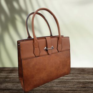Vintage Style Buckle Handbag