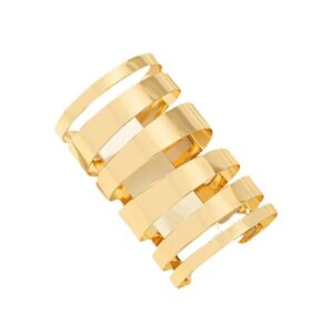 Glossy Wide Multi-layer Bracelet